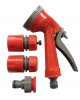 Pistol de stropit cu 7 functii + 3 mufe conectoare 1/2" Top Garden